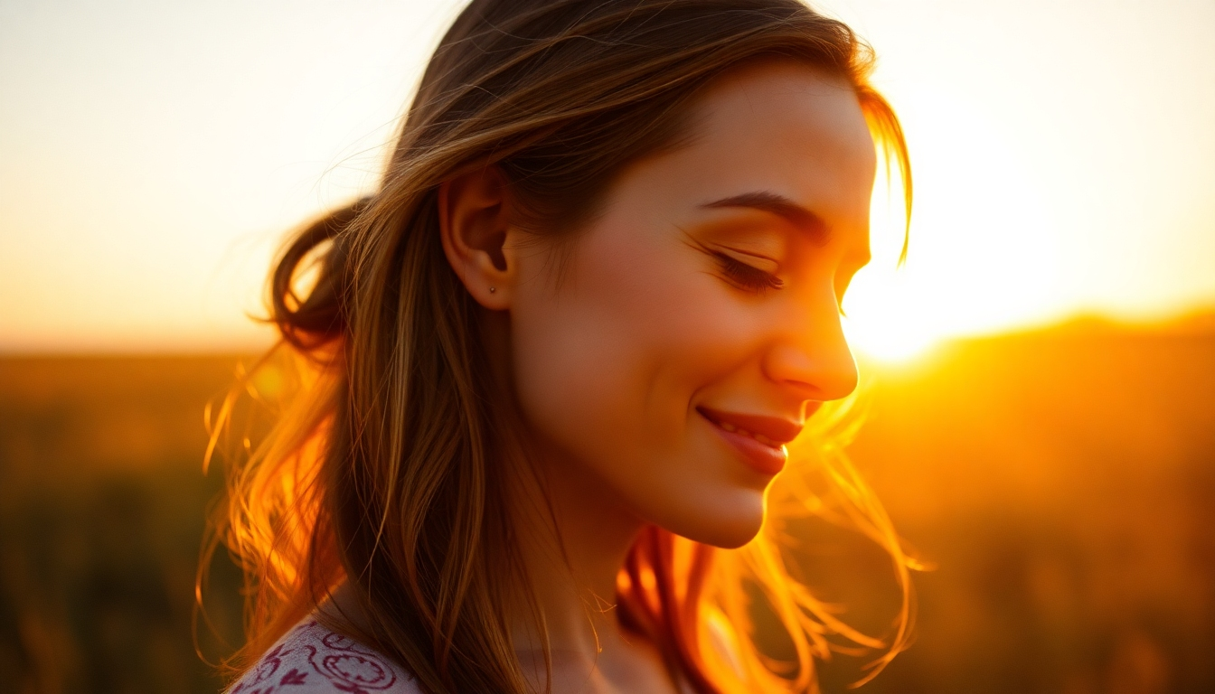 A person meditating in a peaceful natural setting, with their eyes closed and a serene expression on their face. A soft, golden light emanates from within the person, representing the inner source of wisdom and intuition. The image should be in 8K resolution and have a shallow depth of field.